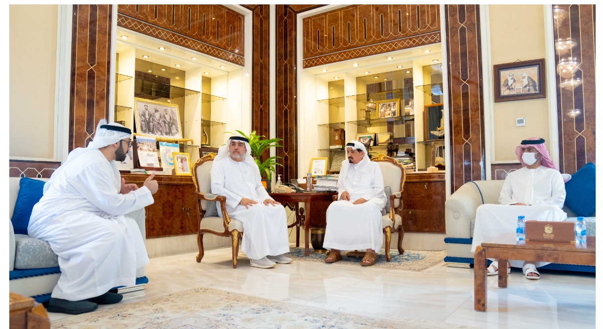 Ajman Ruler receives delegation from Mohamed bin Zayed University for Humanities